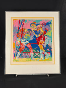 LeRoy Neiman "Frazier - Foreman, Jamaica, 1973" Signed Serigraph