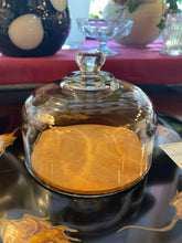 Couroc Cheese Tray With Mice and Glass Dome