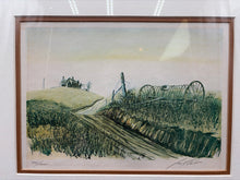 Jon Haber "Rake" Signed & Numbered Framed Farm Print