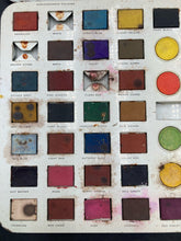 Vintage Western Paint Box English Tin Litho Paint Set