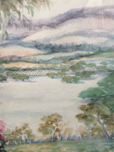 Maxine Remont Macway Signed "Colby Vineyard Napa Valley" Lithograph
