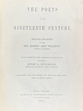 The Poets of the Nineteenth Century Illustrated | Reverend Robert Aris Willmott, Evert A. Duyckinck (1858, Harper & Brothers, Publishers)