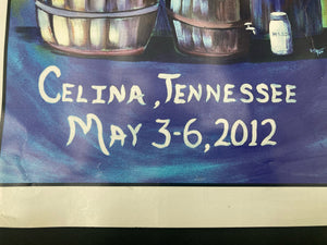 Moonshiners Tyler Wood and Tim Smith Signed Moonshine Daze Poster