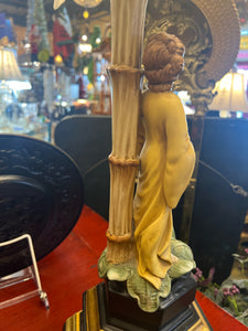 Asian Figural Lamp