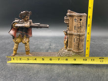 Antique 1896 J.E. Stevens William Tell Mechanical Coin Bank