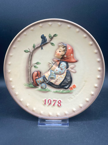Hummel 1978 Annual Plate