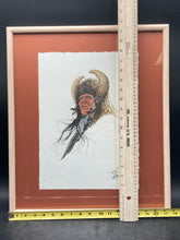 John A. White Signed Limited Edition Native American Art Lithograph