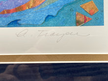 Aimee Trayser Signed Limited Edition "Fish x4" Framed Lithograph