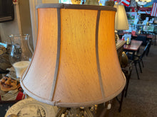 Gold Leaf Design Lamp on Acrylic Base