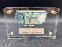 S.S. Andrea Doria Shipwreck Currency Italian 1000 Lire Note