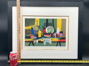 Marcel Mouly Signed "La Olessate Ou Grill" Limited Edition Lithograph W/ CoA