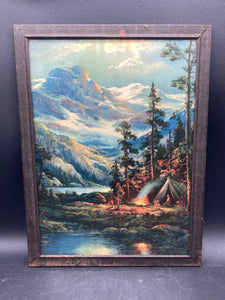 William Thompson "Deep In The Woody Wilderness" Lithograph
