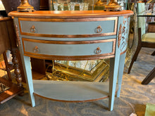 Grey Painted Sofa Table With 2 Drawers