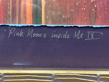 Karen Petty Signed "Pink Moons Inside Me IX" 16x16" Art Print, Framed