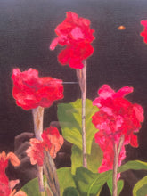 Linda Amundsen Signed "Canna Blossoms II" Framed Print