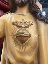 Hand Carved Jesus on Cloud Wall Hanging