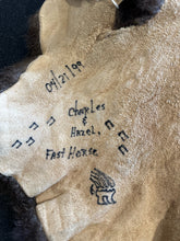 Navajo Buffalo Hide Wall Hanging
