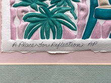 Jane Billman Signed "A Place For Reflection" Artist Proof Embossed Lithograph - view 9