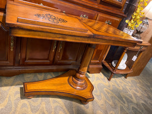 Game Table WIth Book Stands