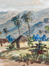 Vintage Original G. Gomez Reyes Signed Mexican Village Painting, Framed - view 5