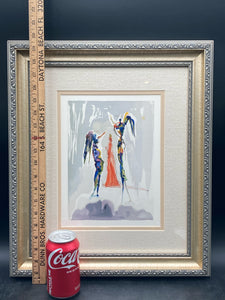 Salvador Dali Divine Comedy Canto 27 Paradiso Limited Edition Woodcut W/ CoA