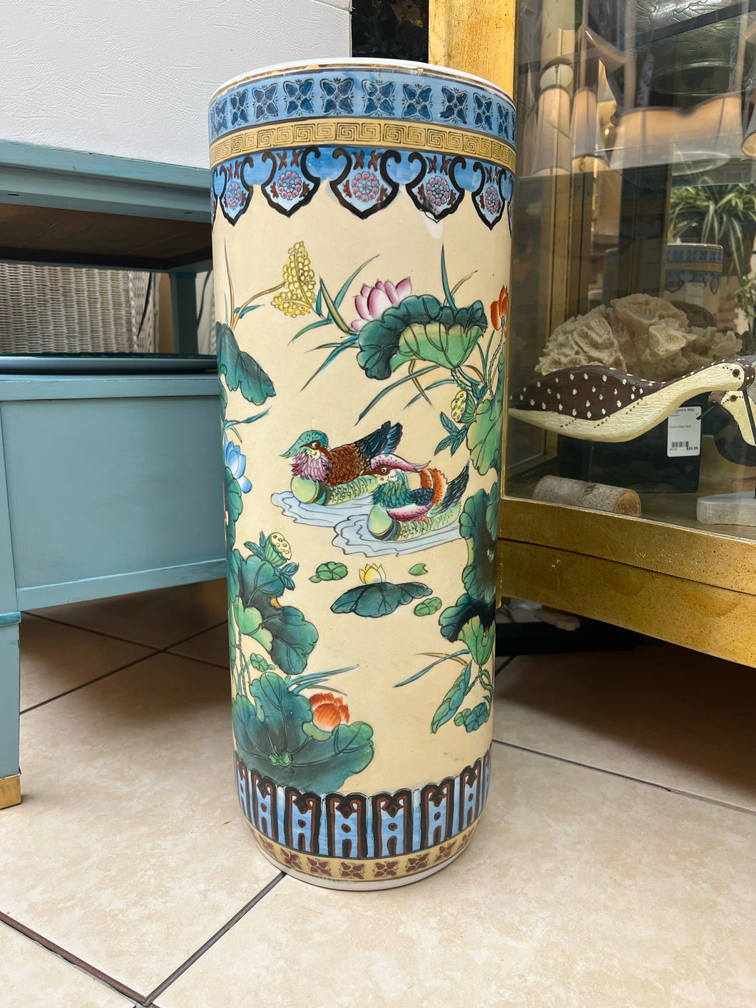 Porcelain Chinese Umbrella Stand