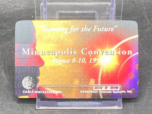 STS 1996 Minneapolis Convention Phone Card