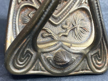 Antique Brass Art Nouveau Desk Ink Blotter