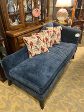 Bernhardt Blue Chaise Lounge Chair