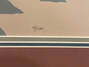 Logan Niemey Signed "Till Tomorrow!" Limited Edition Print, Framed