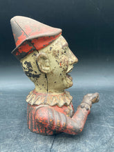 Antique 1884 Shepard Hardware Humpty Dumpty Mechanical Coin Bank