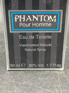 Parlux Phantom Pour Homme 50ml EDT Spray, Sealed