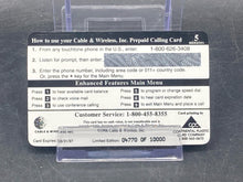 STS 1996 Minneapolis Convention Phone Card
