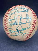 1976 San Diego Padres Team Signed Baseball W/ Willie McCovey