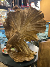 Gold Betta Fish Statue