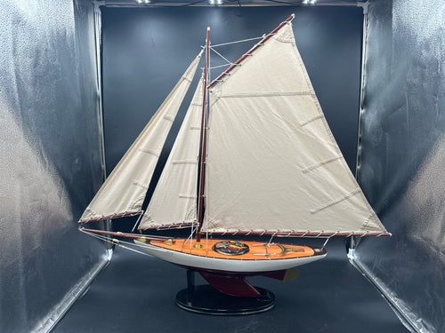 Vintage Authentic Models AS069 Bermuda Sloop Sailboat Model