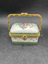 Rochard Limoges Porcelain Tobacco Box W/ Packaging