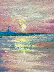 Original Signed Oil Painting Attributed To Claude Monet