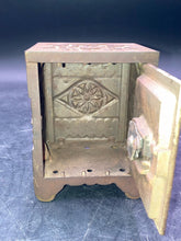 Antique Original 1897 J.E. Stevens Treasure Safe Cast Iron Coin Bank