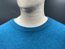 Forte Men's Blue Cashmere Sweater, XL