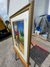 Framed Will Rafuse Golfer Print