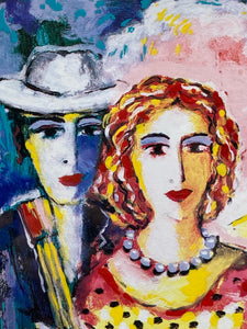 Zamy Steynovitz Signed "Beauty And Beau" Seriolithograph W/ CoA