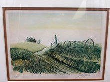 Jon Haber "Rake" Signed & Numbered Framed Farm Print