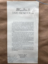 David Knowlton Signed Limited Edition "December Sunset" Print