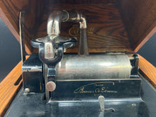 Antique Thomas Edison Amberola Model X Phonograph SN 9004