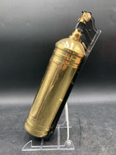 Vintage Pyrene 14" Brass  Hand Pump Fire Extinguisher w/ Bracket