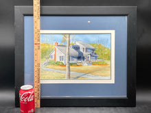 Artist Signed North Carolina House Watercolor Painting