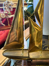 Vintage Sir Winston Churchill Brass Boat