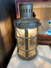 Antique Electrical Nautical Brass Lamp