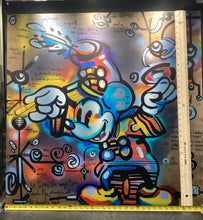 LEBO "Between The Magic & The Mystery" Brushed Aluminum Print 36x36"